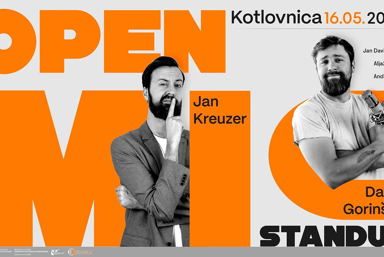 Kotlovniški standup: Open mic