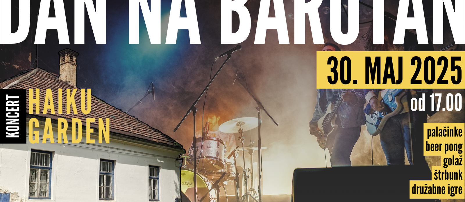 Dan na Barutan / koncert Haiku Garden