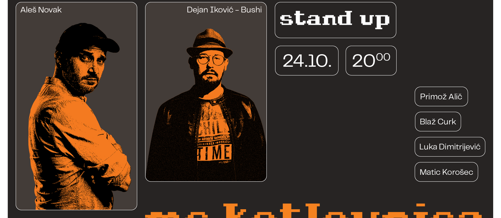 Kotlovniški standup: Open mic