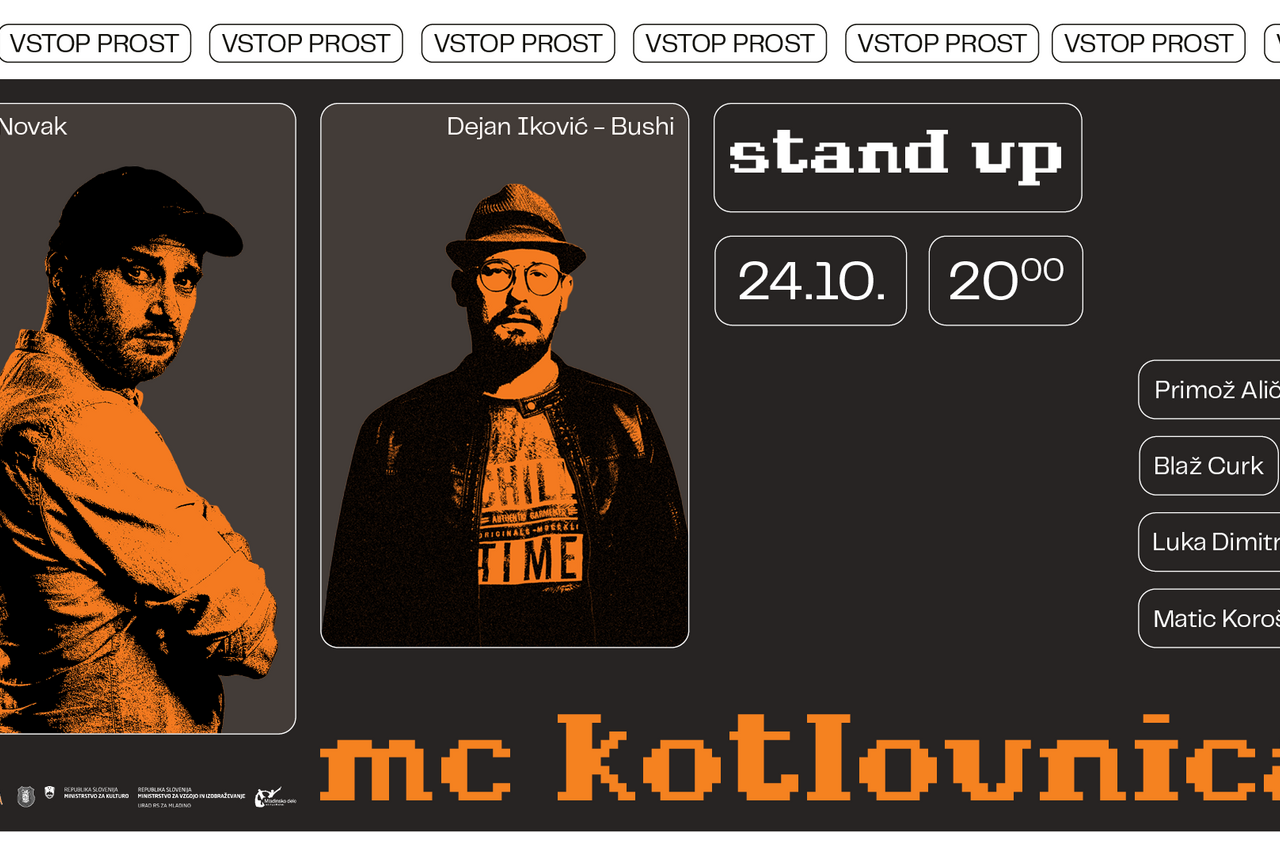 Kotlovniški standup: Open mic