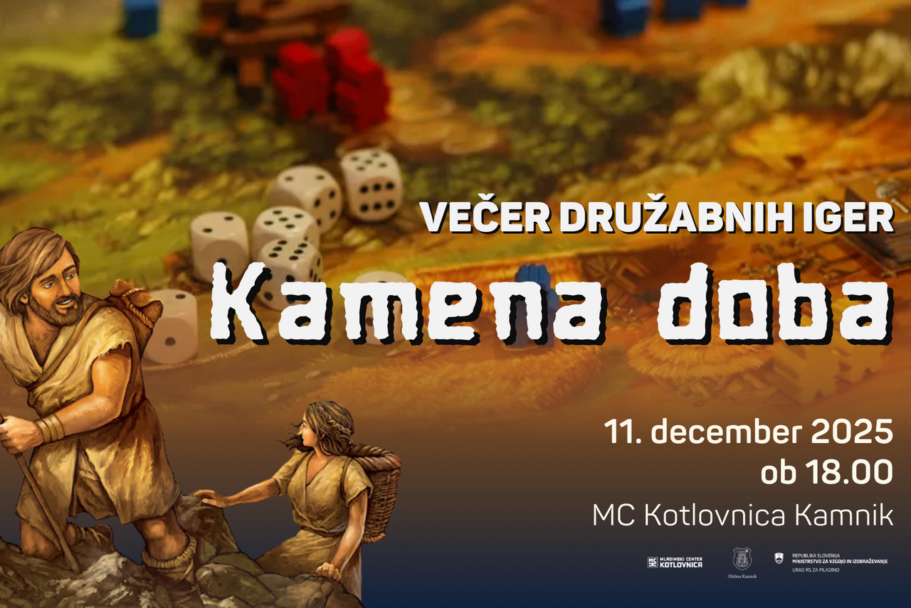 Večer družabnih iger: Kamena doba