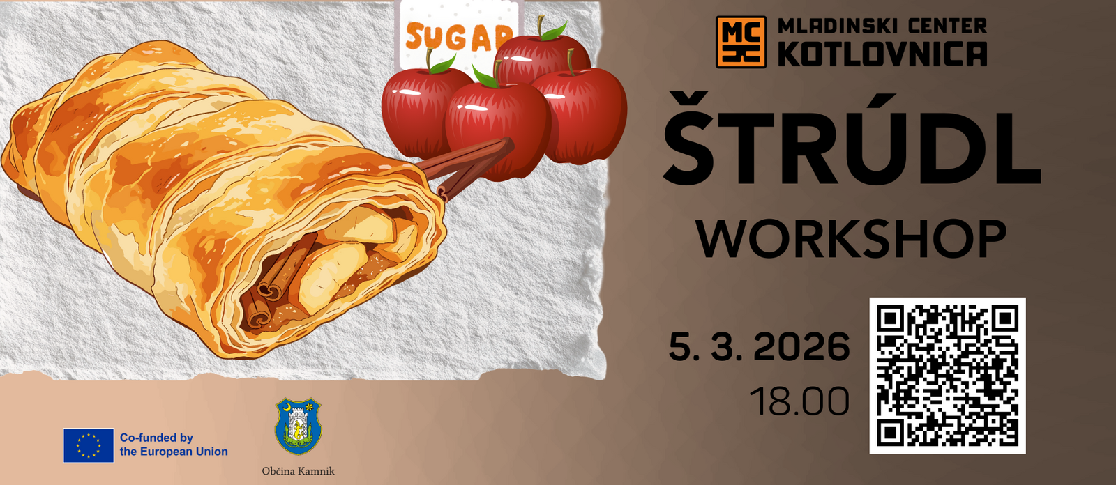 Štrúdl delavnica – speci si štrudl