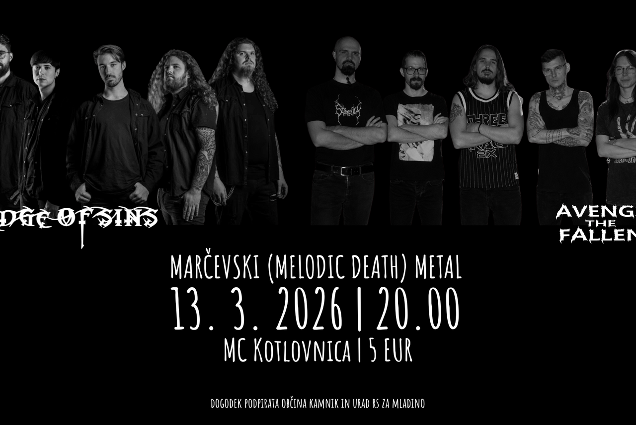 Marčevski metal: Edge of Sins + Avenge the Fallen