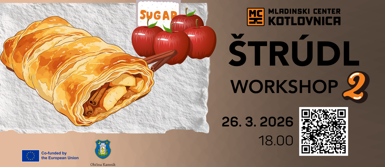 Štrúdl delavnica – speci si štrudl 2