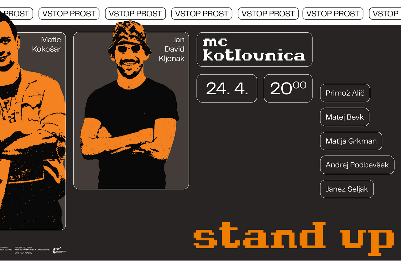 Kotlovniški standup: Open mic