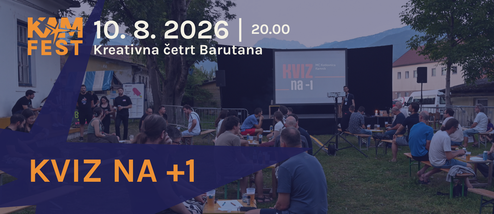 Kviz na +1 | Kreativna četrt Barutana