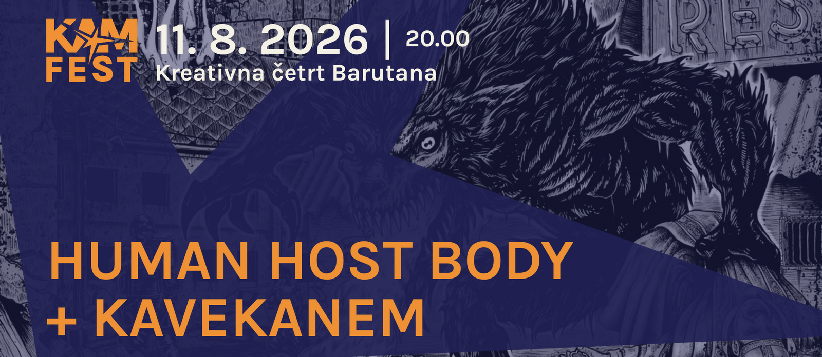 Human Host Body + Kavekanem | Kreativna četrt Barutana