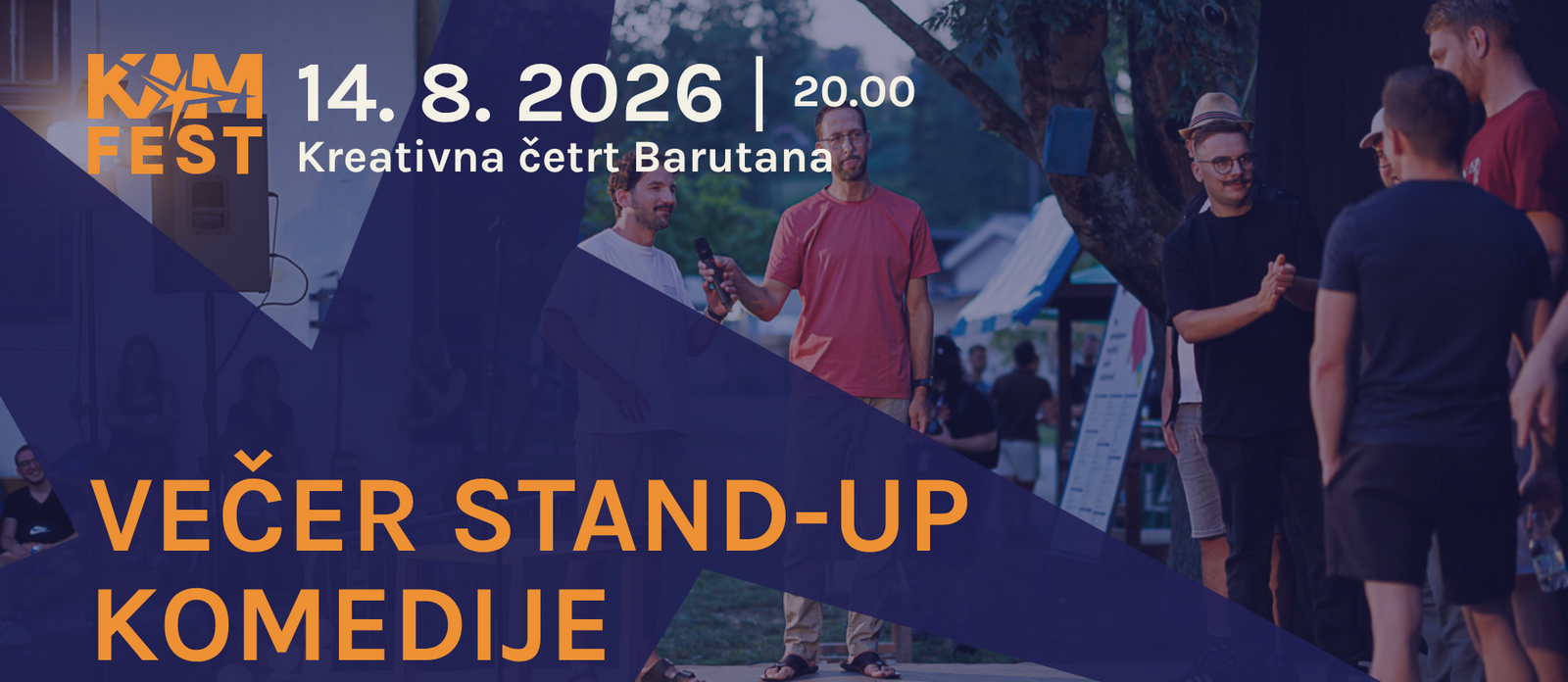 Večer stand up komedije | Kreativna četrt Barutana