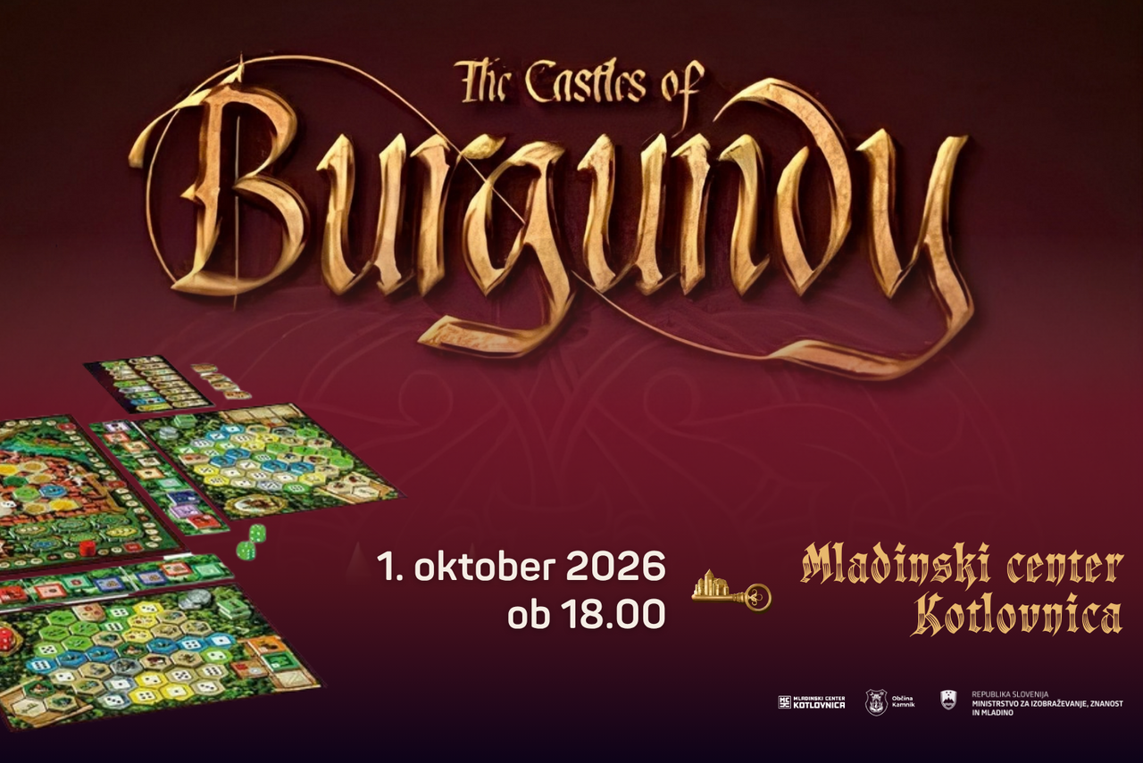 Večer družabnih iger: The Castles of Burgundy