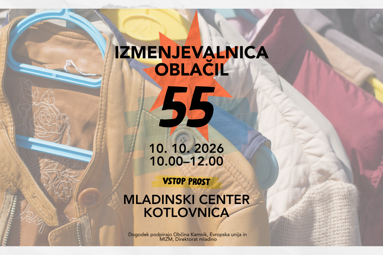 Izmenjevalnica oblačil 55