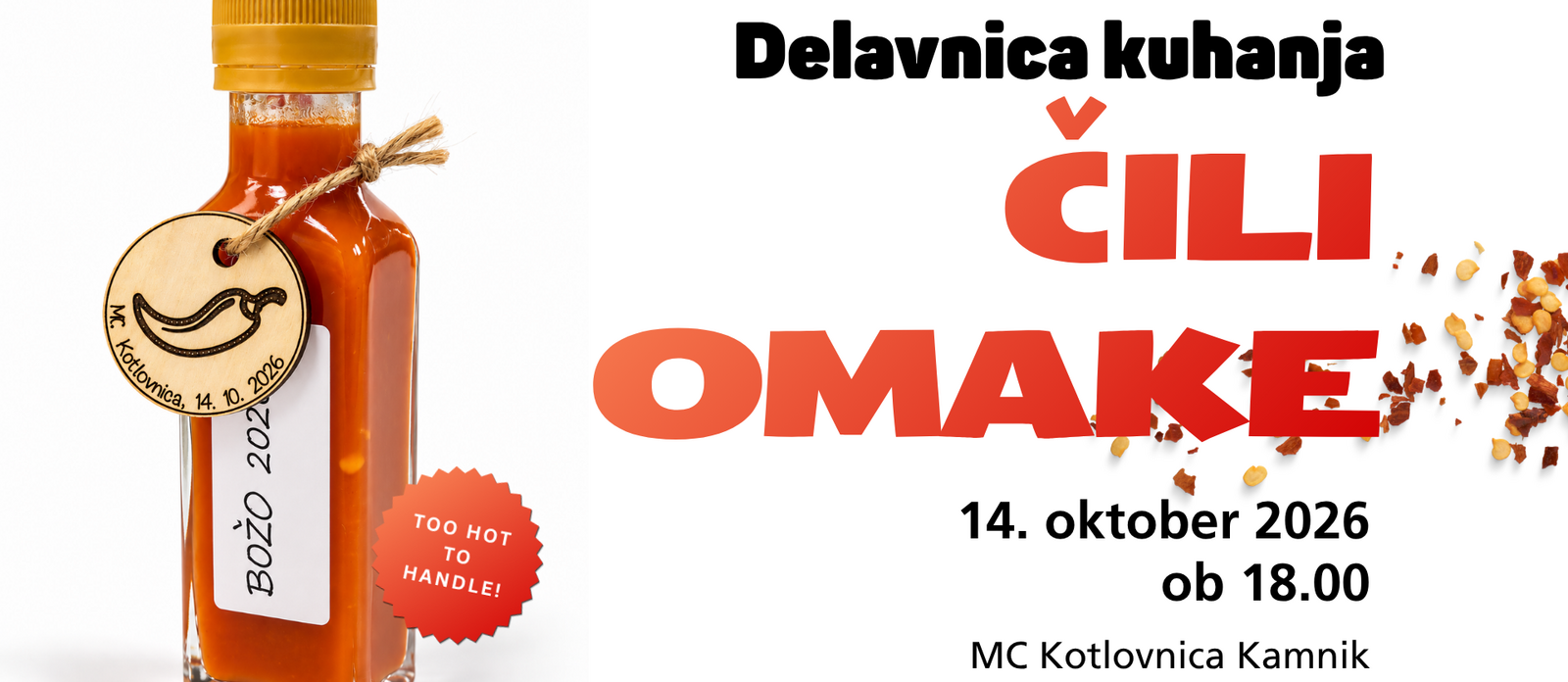 Delavnica kuhanja čili omake