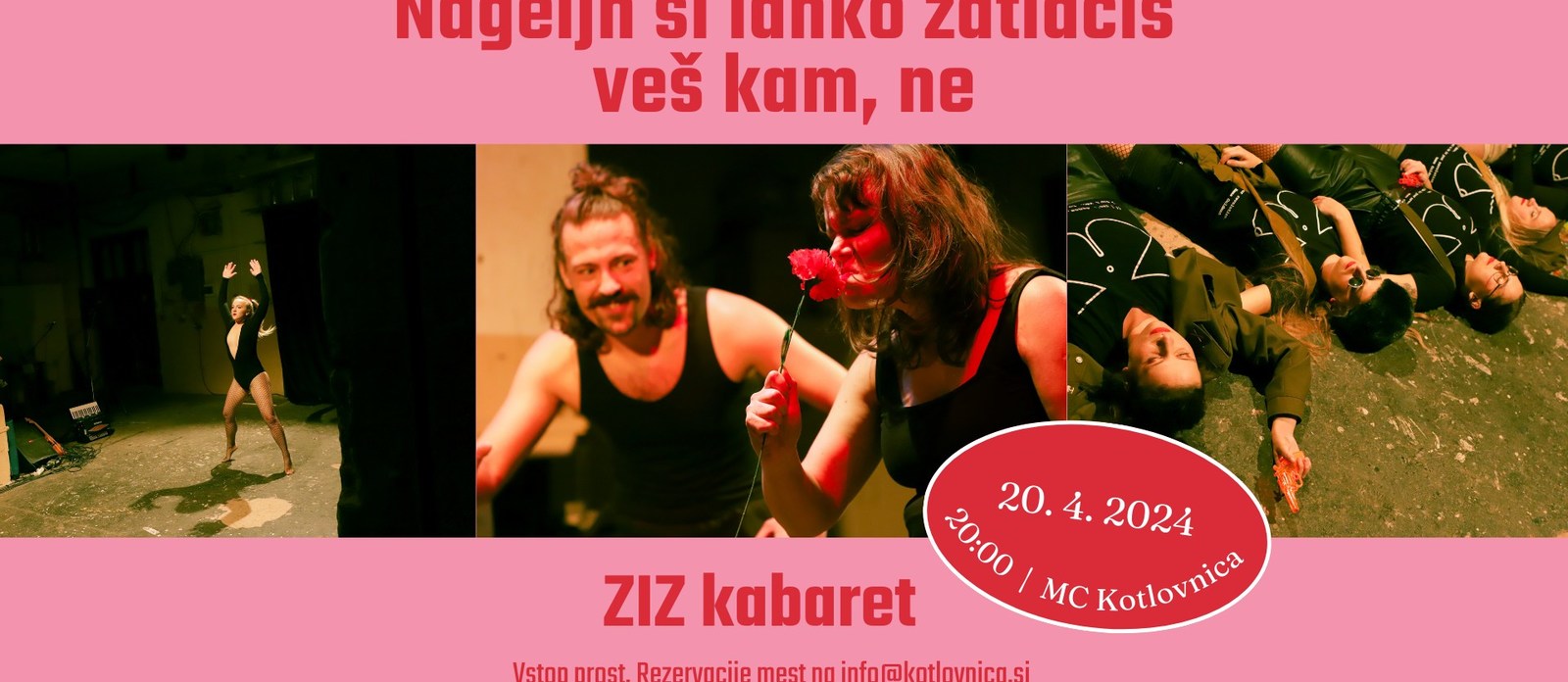 ZIZ Kabaret: Nagelj si láhko zatlačiš veš kam, ne