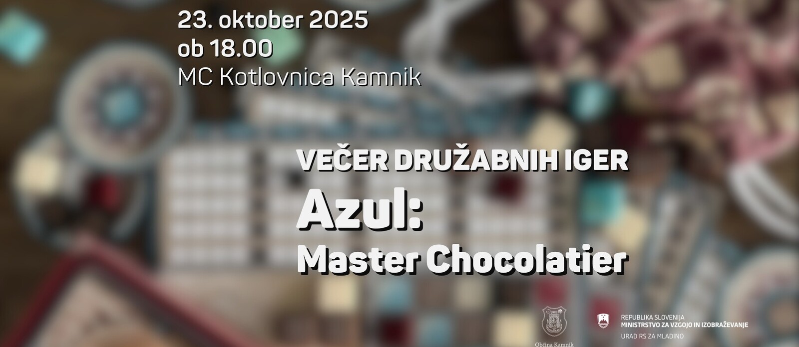 Večer družabnih iger: Azul: Master Chocolatier