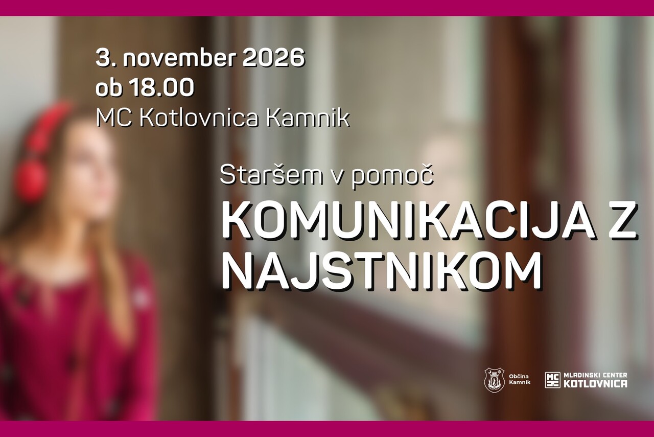 Staršem v pomoč – Komunikacija z najstnikom / LAS