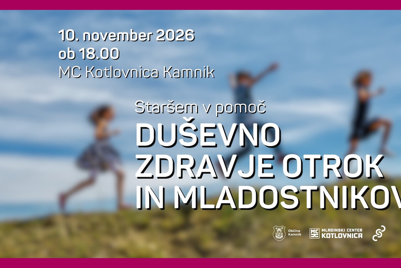 Staršem v pomoč – Duševno zdravje otrok in mladostnikov / LAS
