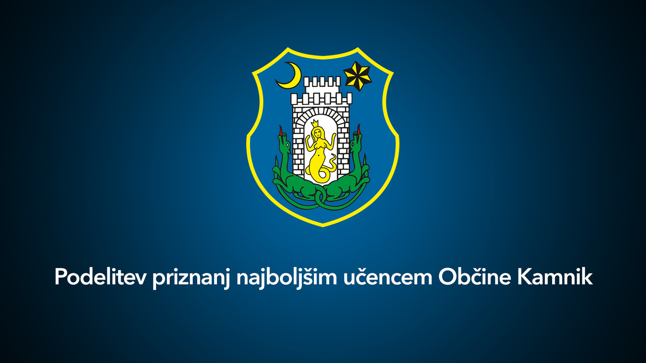 Podelitev priznanj najboljšim učencem občine Kamnik