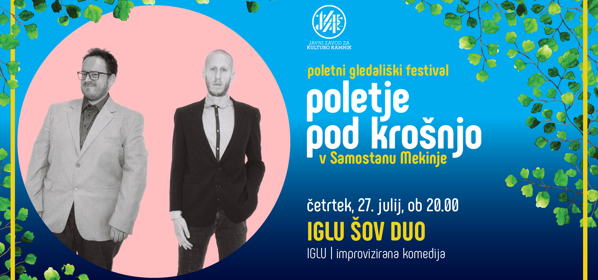 Poletni gledališki festival: Poletje pod krošnjo: Improvizacijsko gledališče Ljubljana