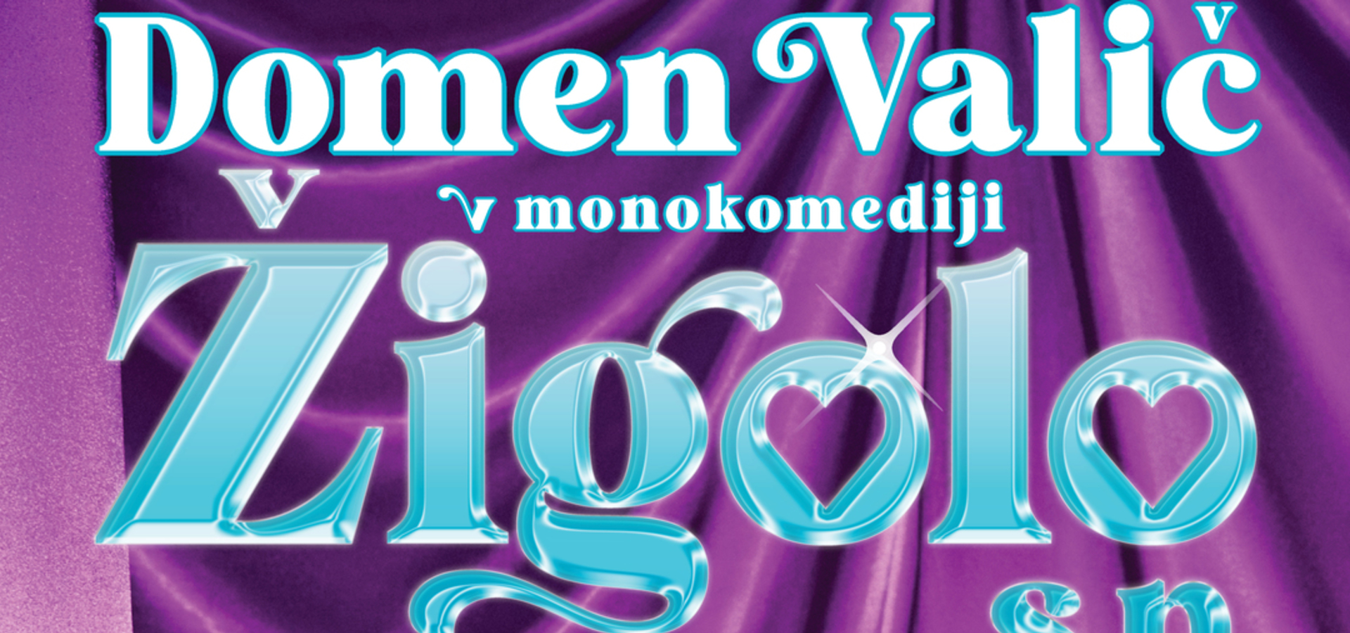 Domen Valič v monokomediji Žigolo s.p.