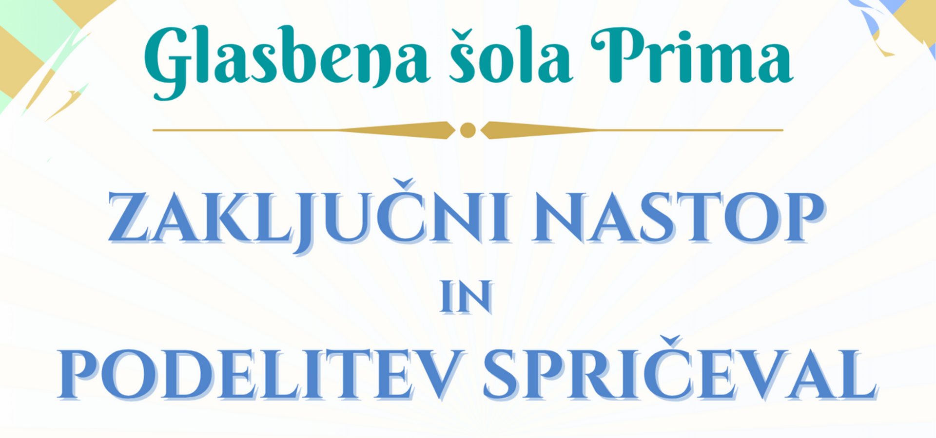 Glasbeni center Prima: Pesem morja
