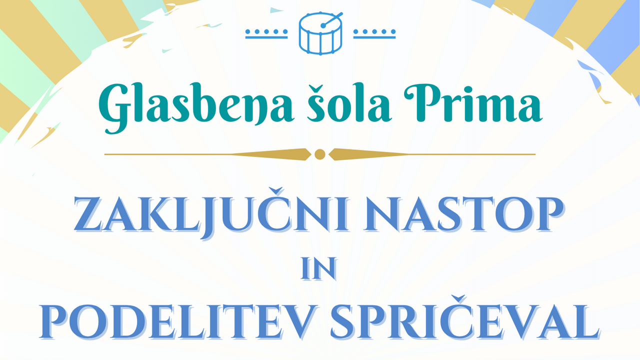 Glasbeni center Prima: Pesem morja