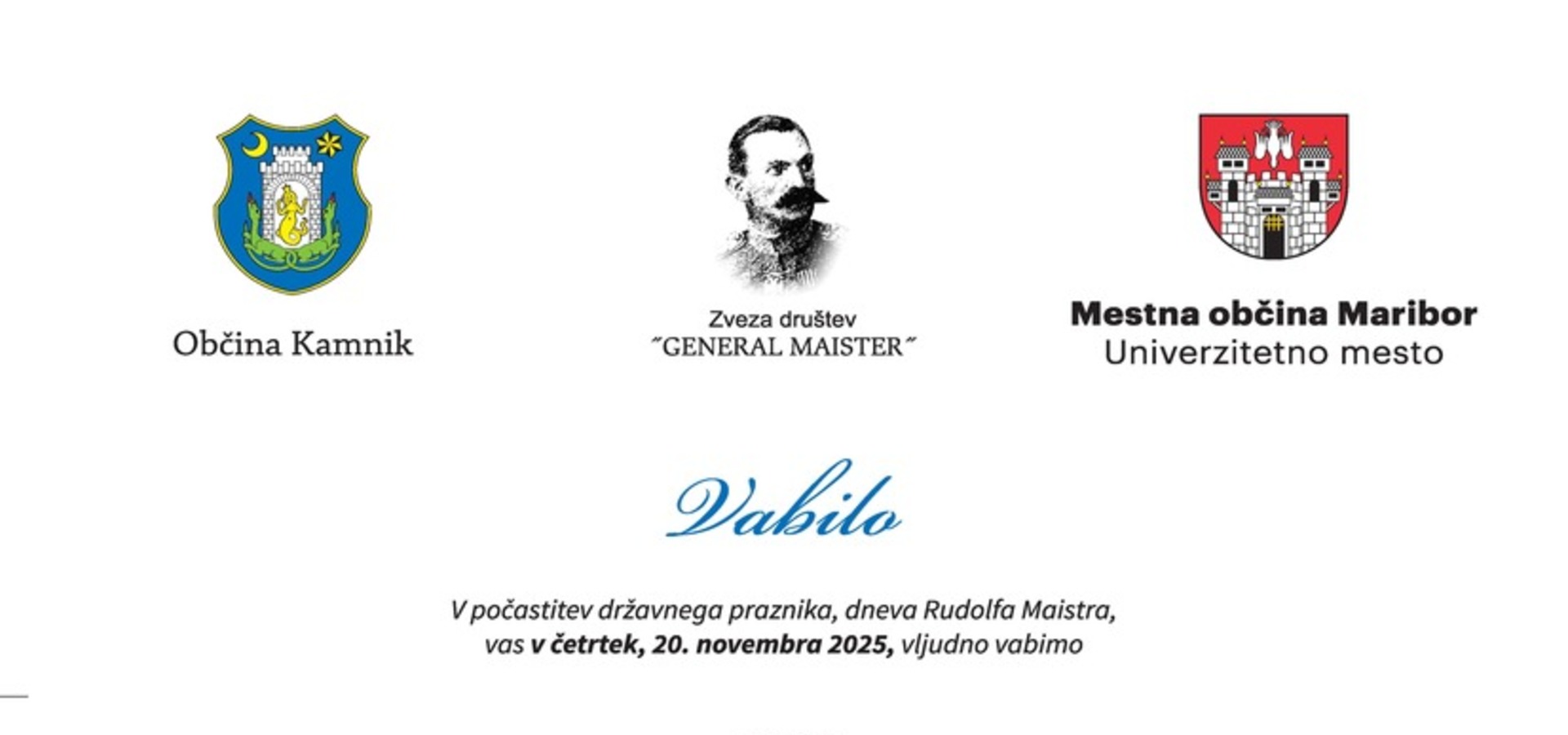 Proslava ob dnevu Rudolfa Maistra