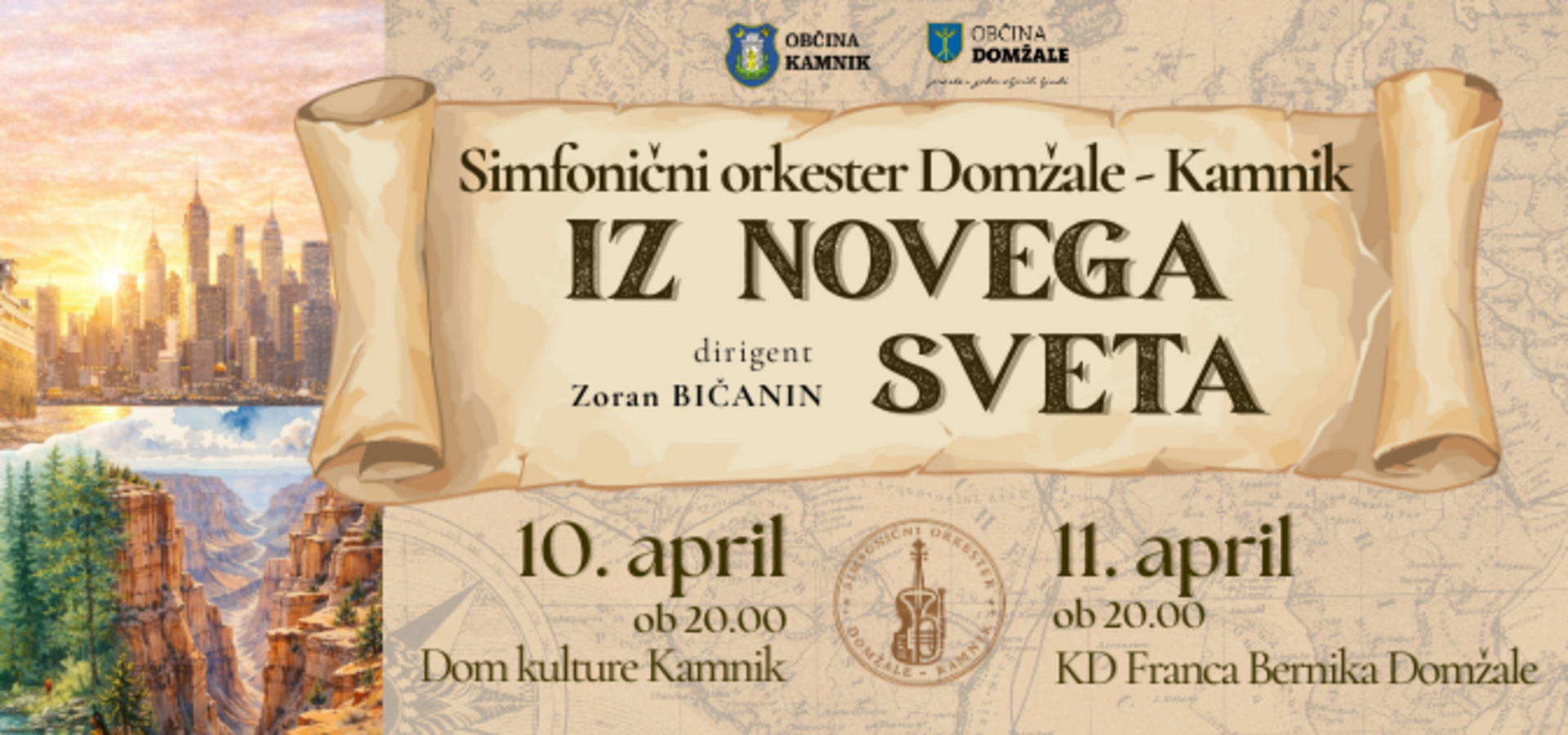 Simfonični orkester Domžale - Kamnik: IZ NOVEGA SVETA