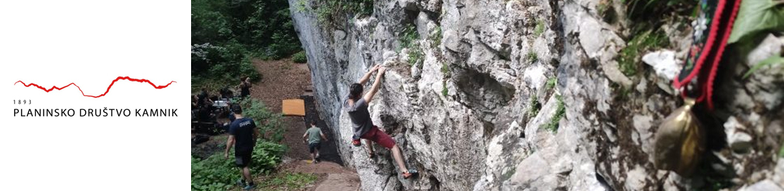 Planinsko društvo Kamnik, športno plezalni odsek, plezalna stena