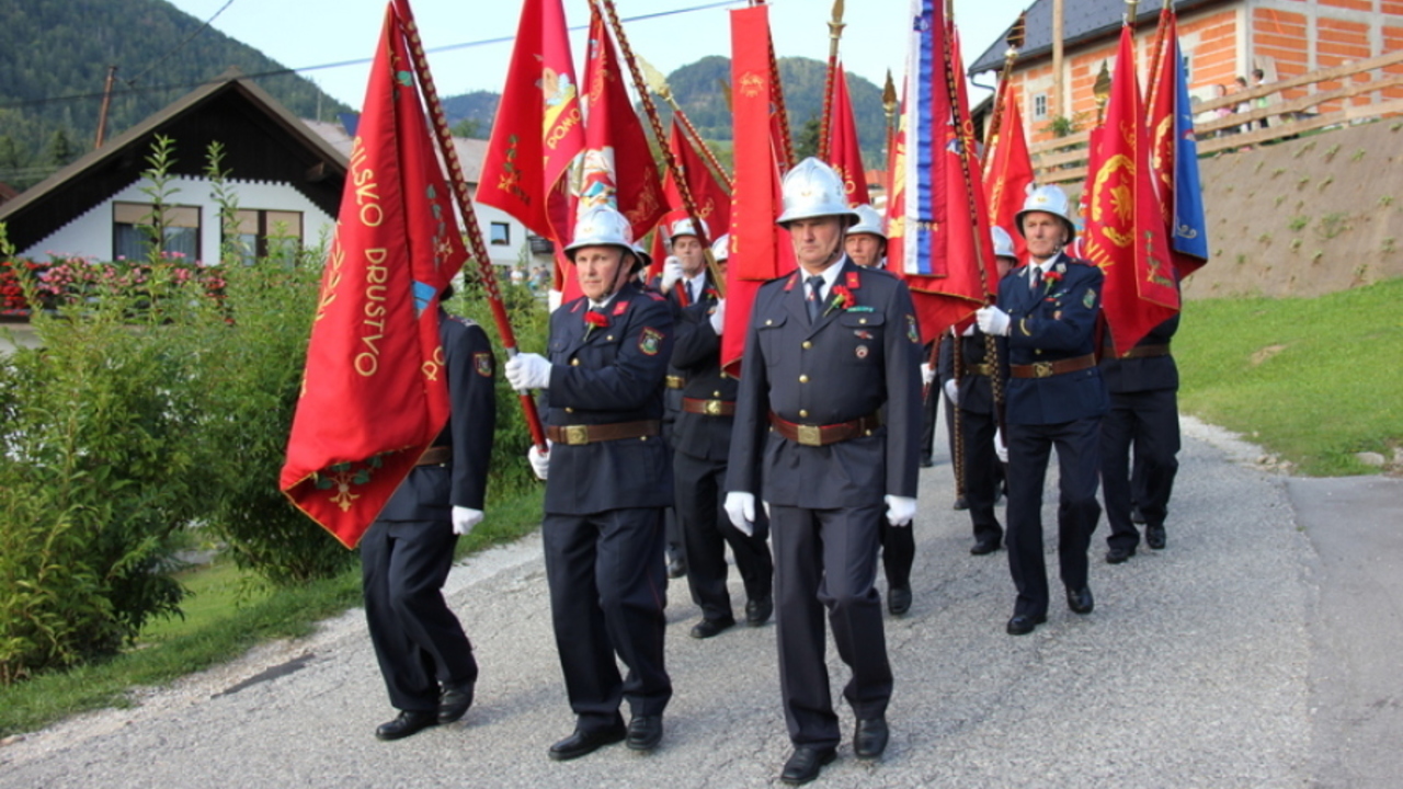 Proslava ob 60-letnici Gasilske zveze Kamnik