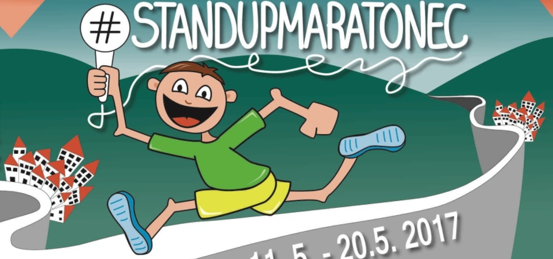 Andrej Težak Tešky: #StandUpMaratonec