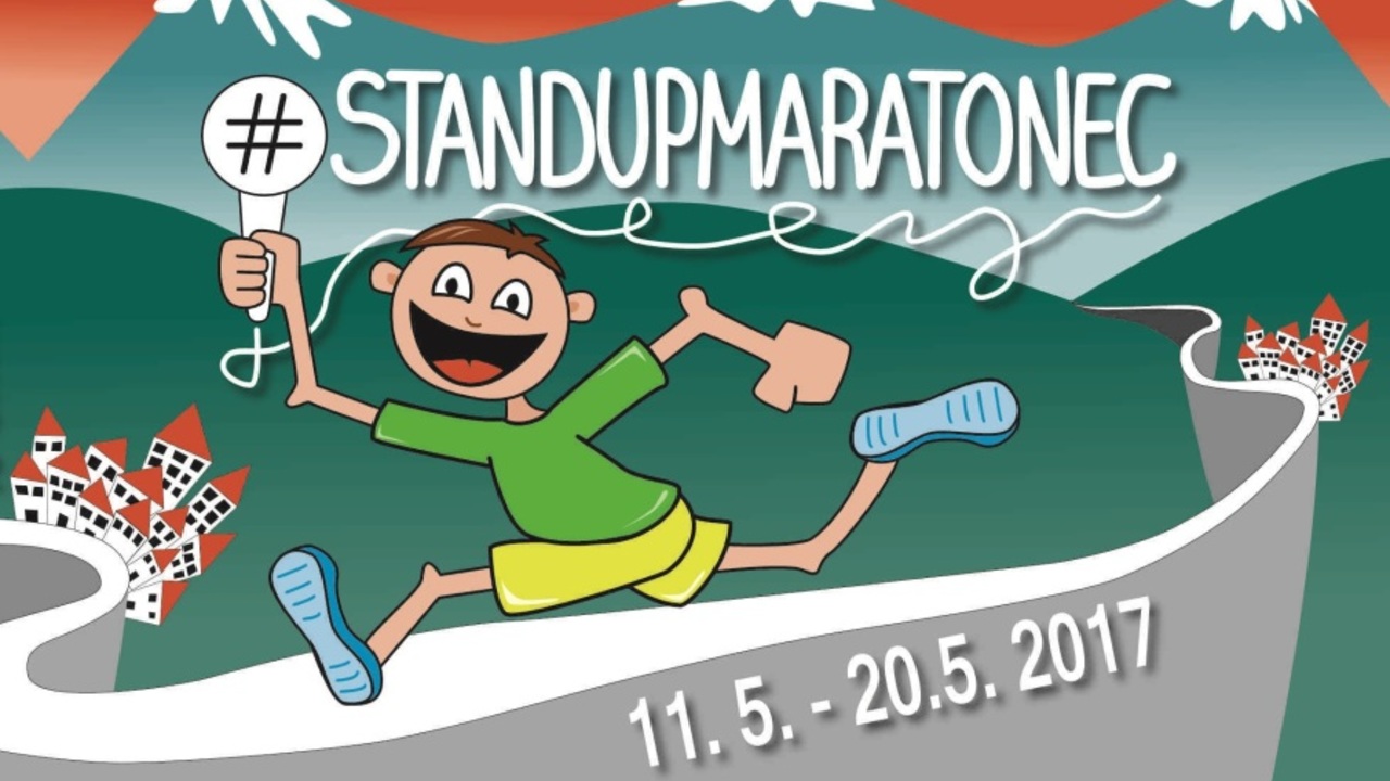 Andrej Težak Tešky: #StandUpMaratonec