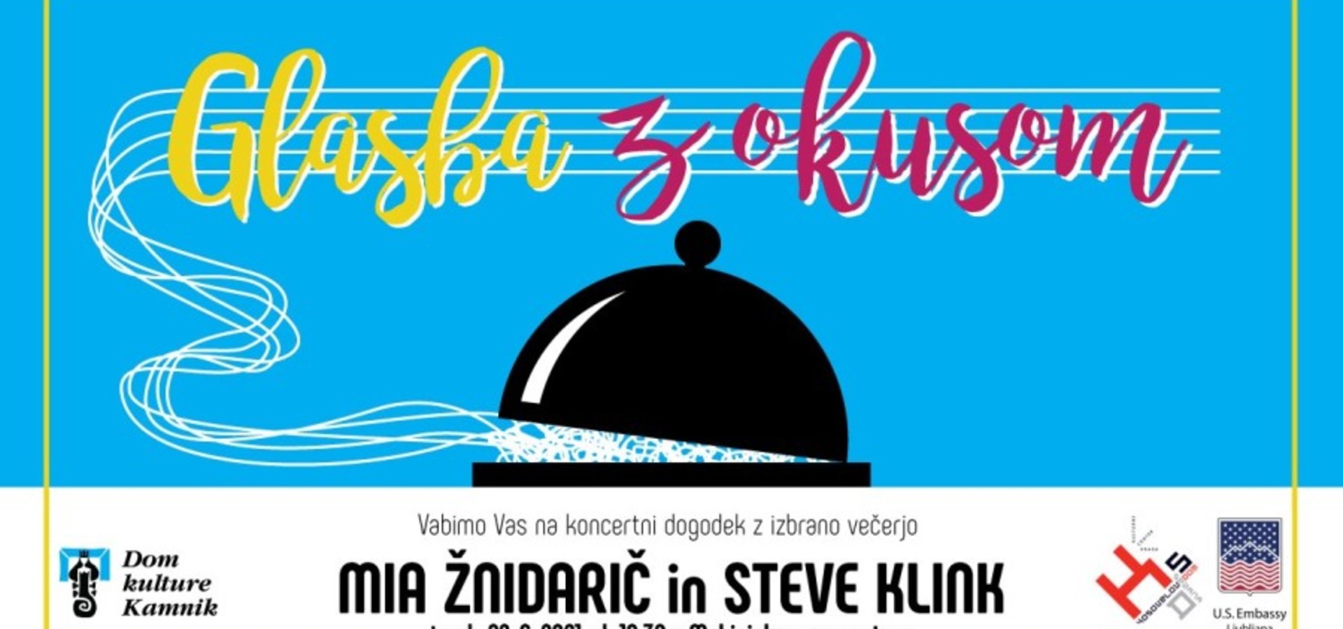 Glasba z okusom: Mia Žnidarič in Steve Klink