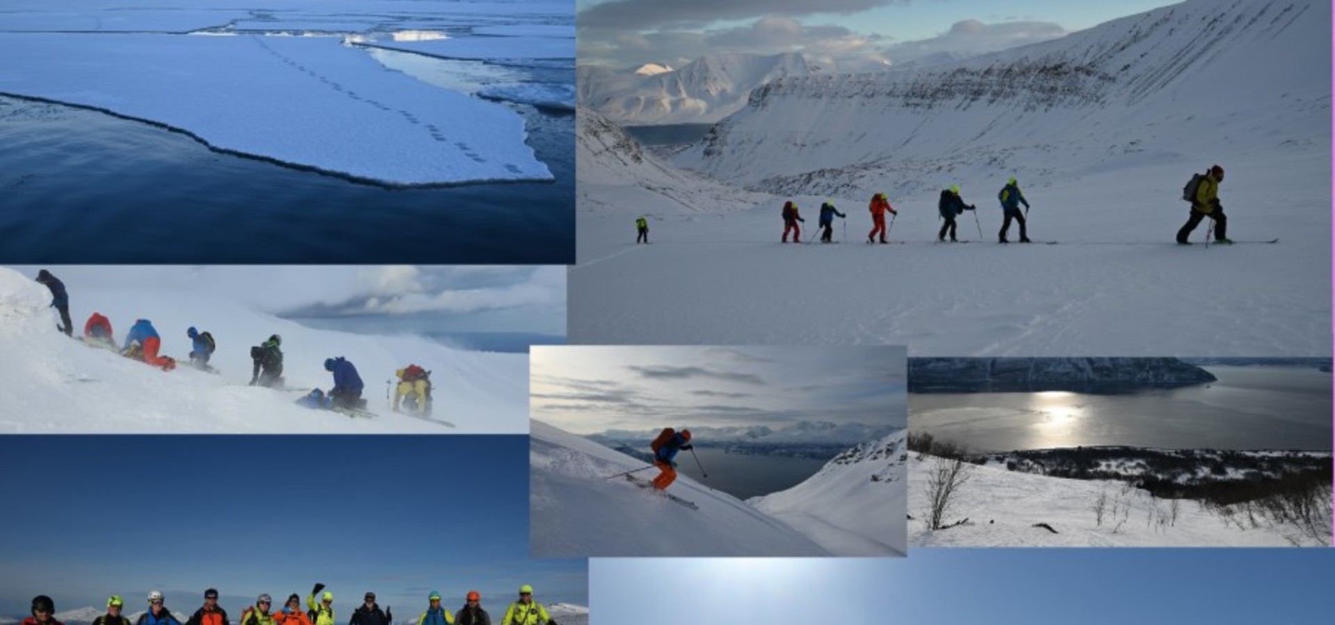 Vandranje in turno smučanje po Svalbardih in Lyngenskih Alpah na Norveškem, predavanje