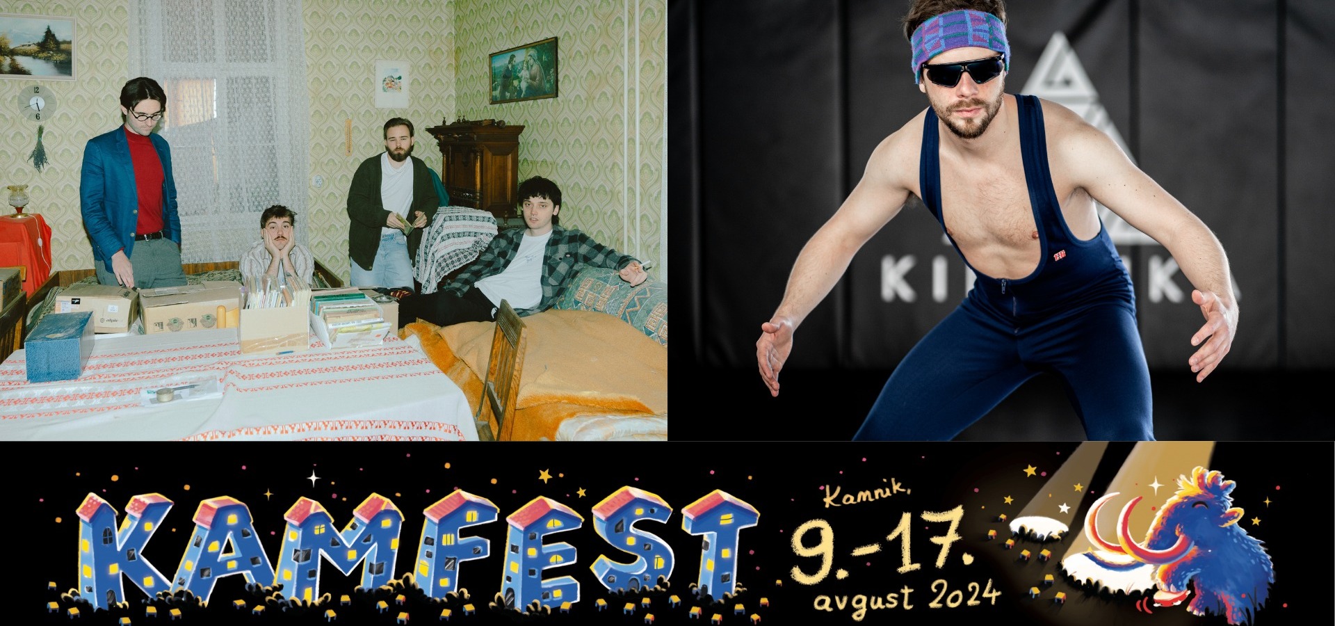 Kamfest 2024 // Đoko in Leopold I. in Drügi // sobota, 10.8.