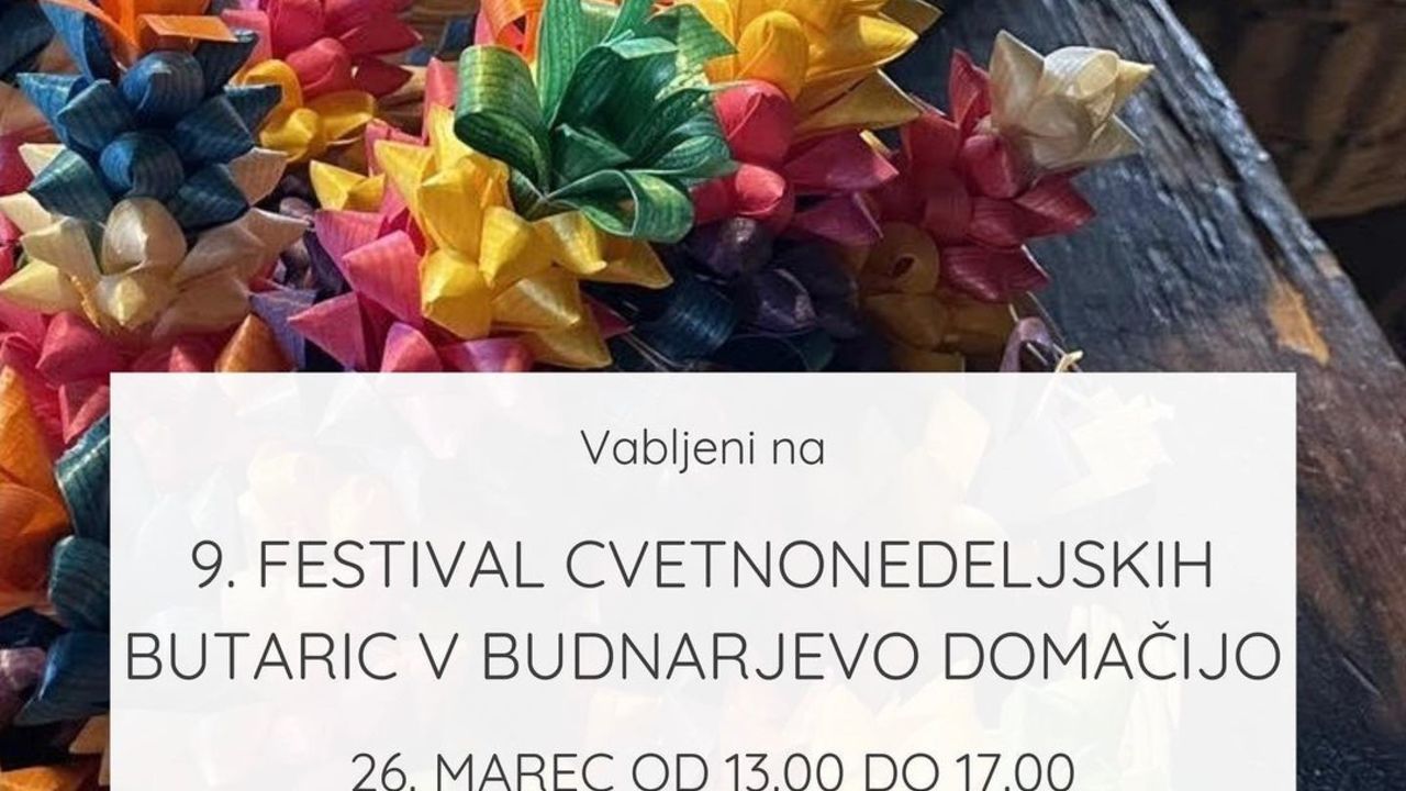 9. festival cvetnonedeljskih butaric