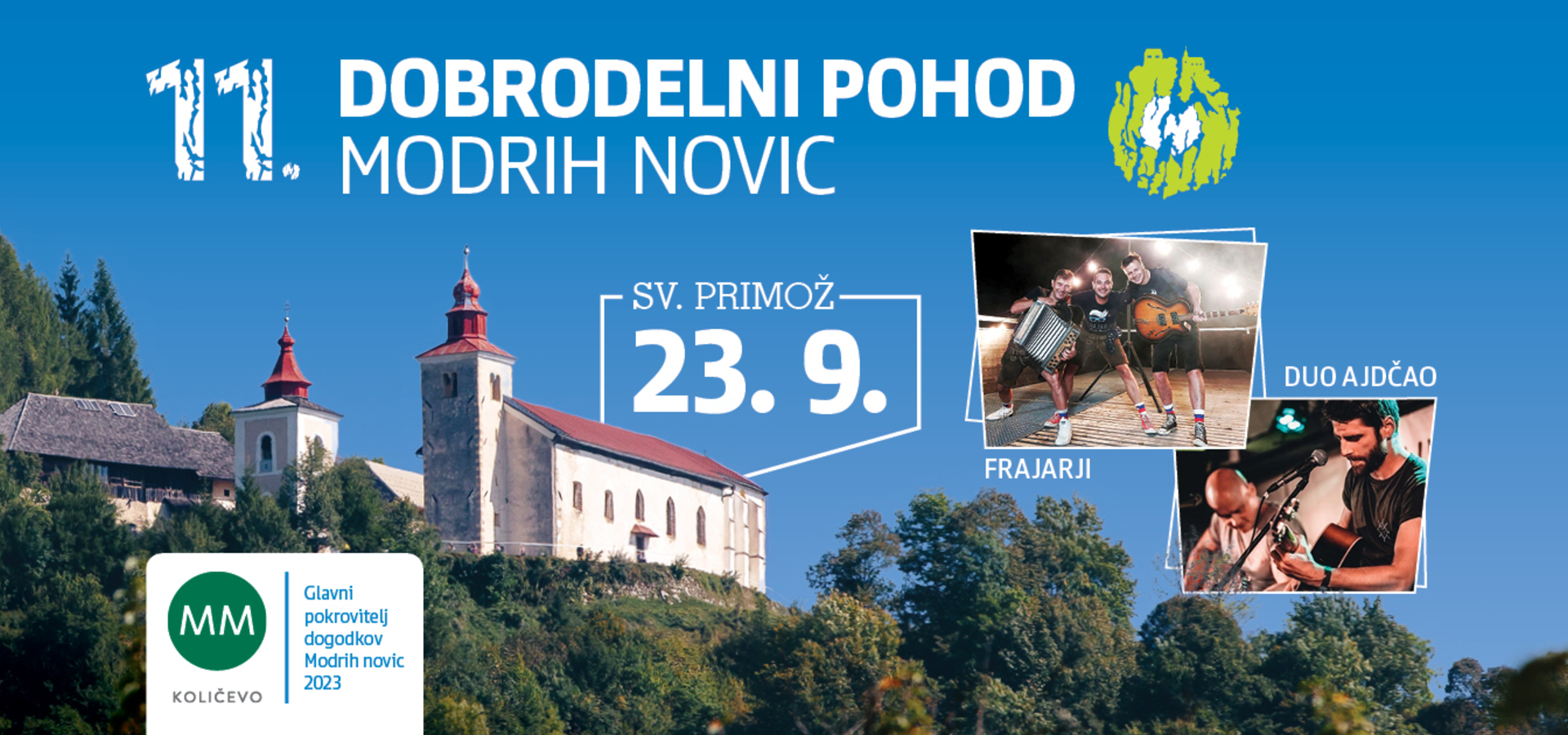 11. Dobrodelni pohod na Sv. Primož / PRESTAVLJENO