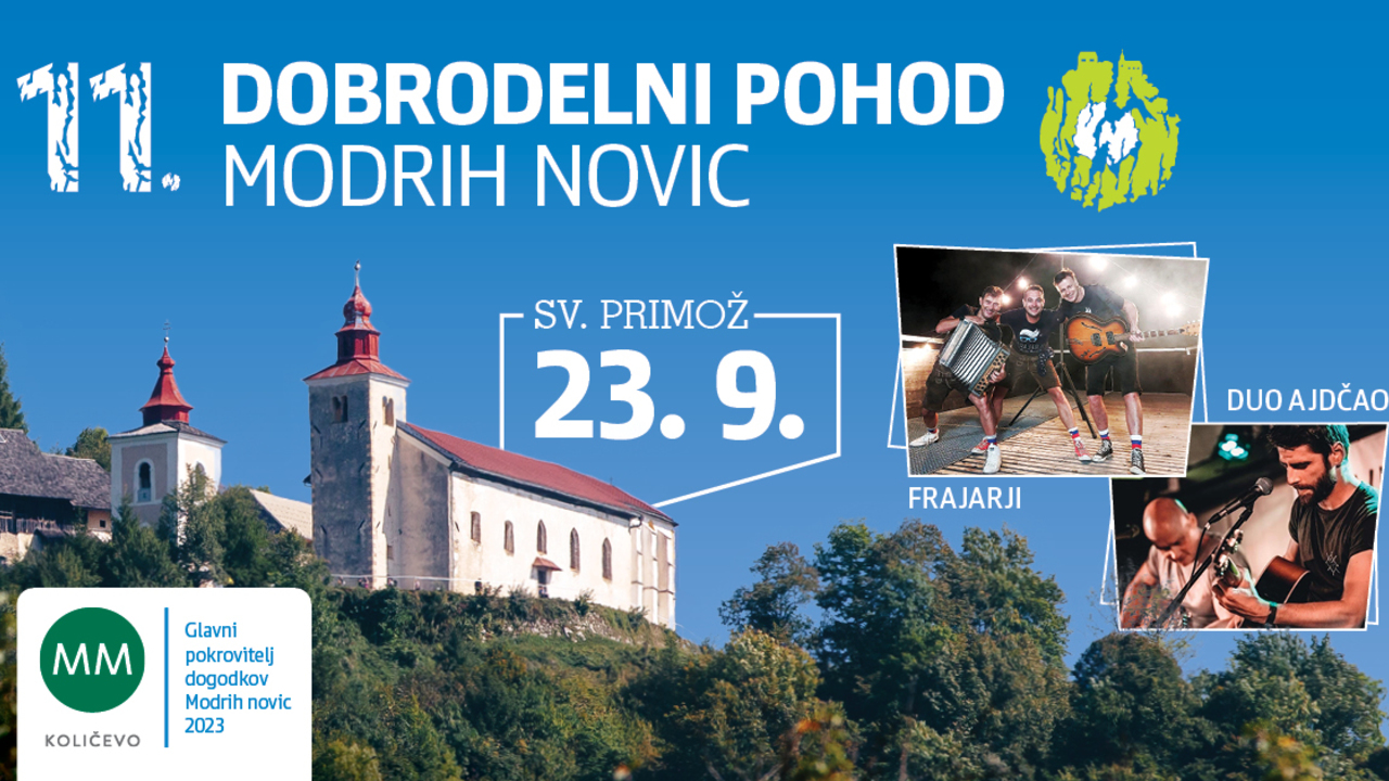 11. Dobrodelni pohod na Sv. Primož / PRESTAVLJENO