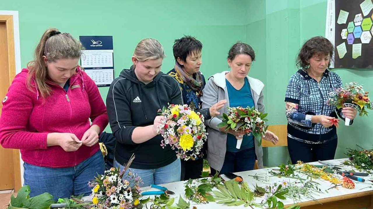 Delavnica izdelovanja cvetličnih dekoracij