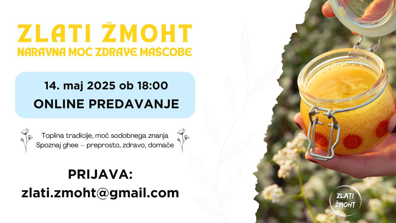 Zlati Žmoht: Naravna moč zdrave maščobe