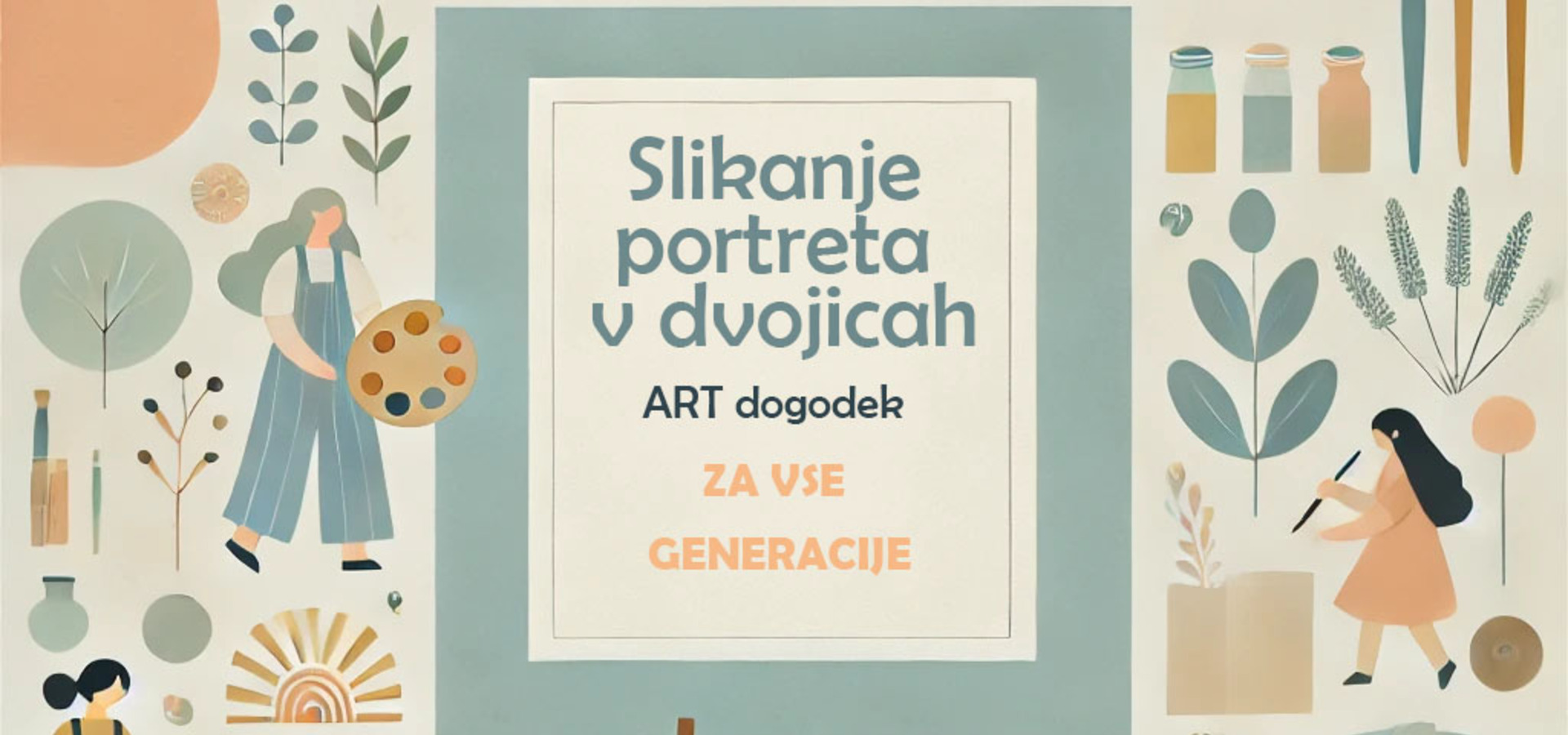 Slikanje portretov v dvojicah
