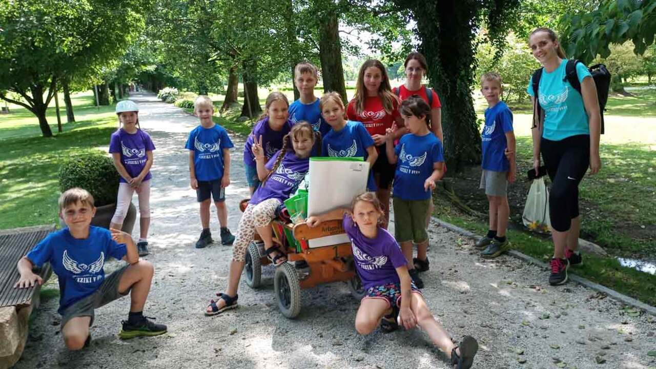 Poletni jezikovni tabor v Arboretumu Volčji Potok