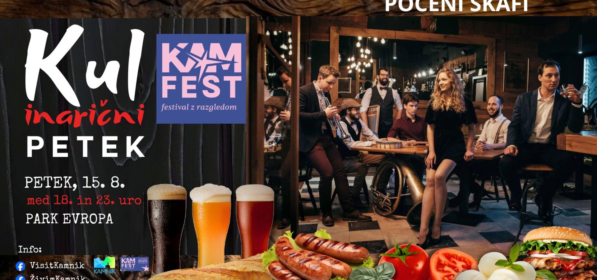 KUL petek + KAMFEST + Počeni Škafi