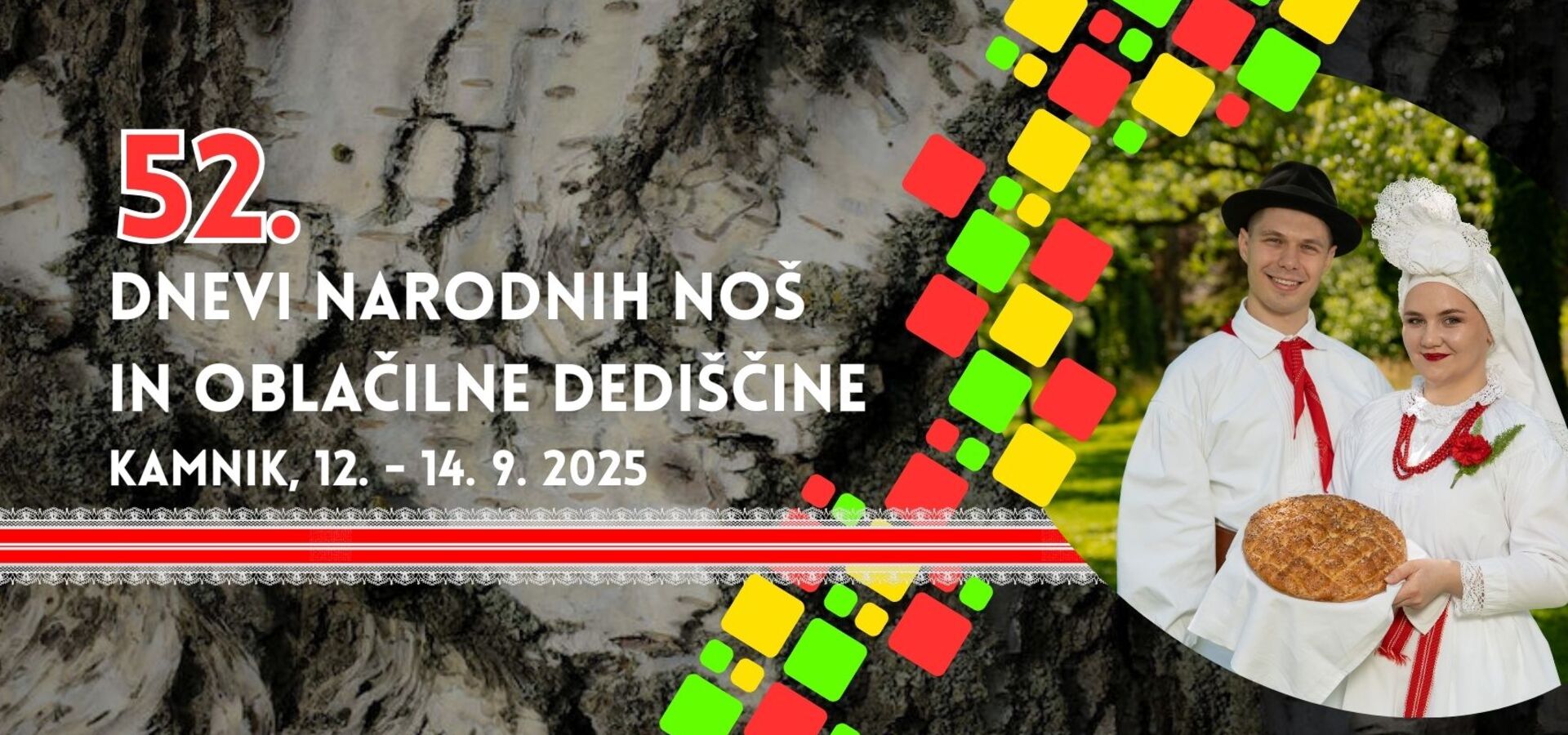 52. Dnevi narodnih noš in oblačilne dediščine v Kamniku