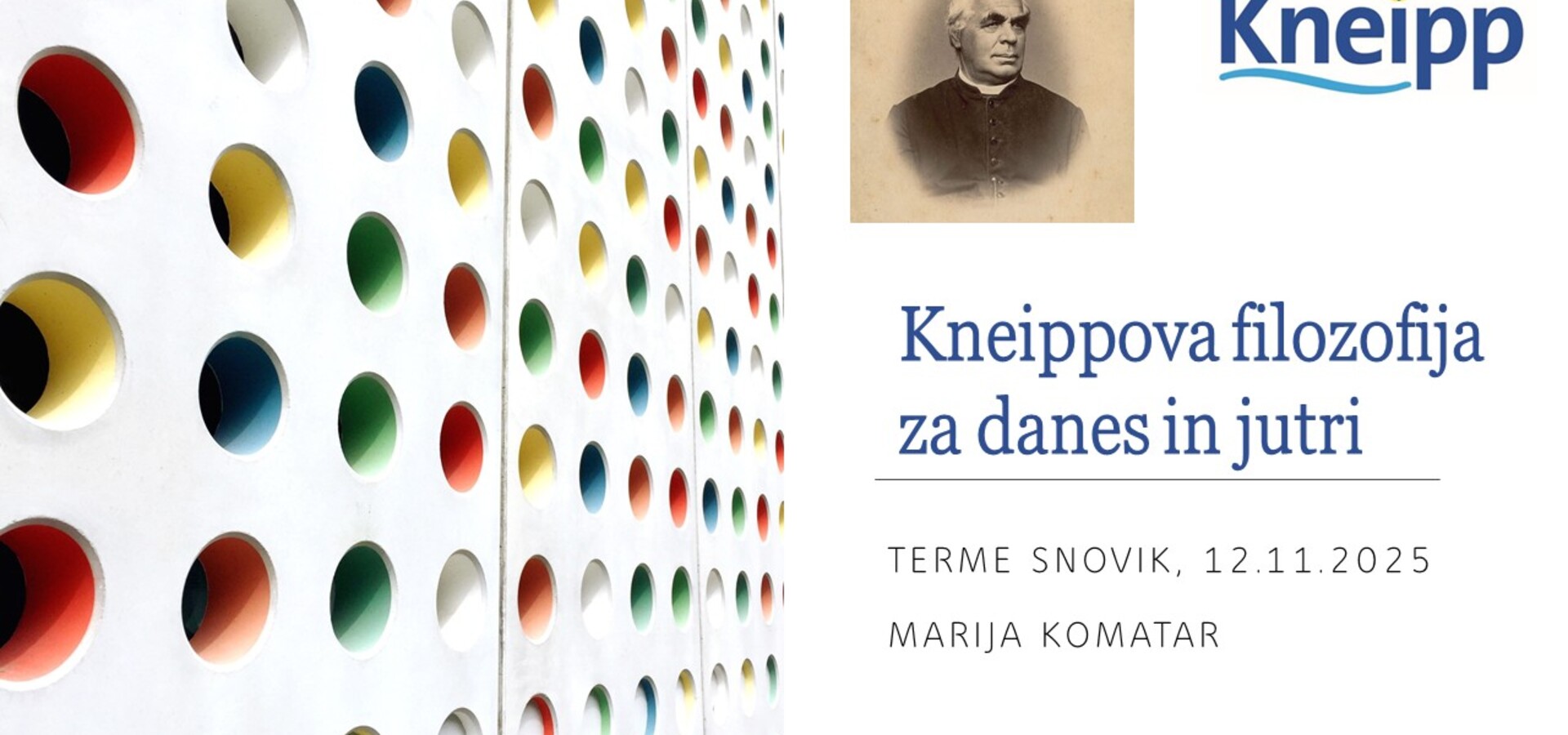Mesečno srečanje Kneipp Slovenija: Kneippova filozofija za danes in jutri