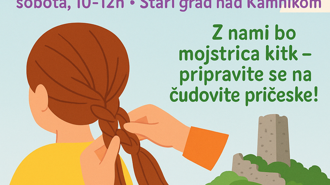Otroške delavnice na Starem Gradu nad Kamnikom