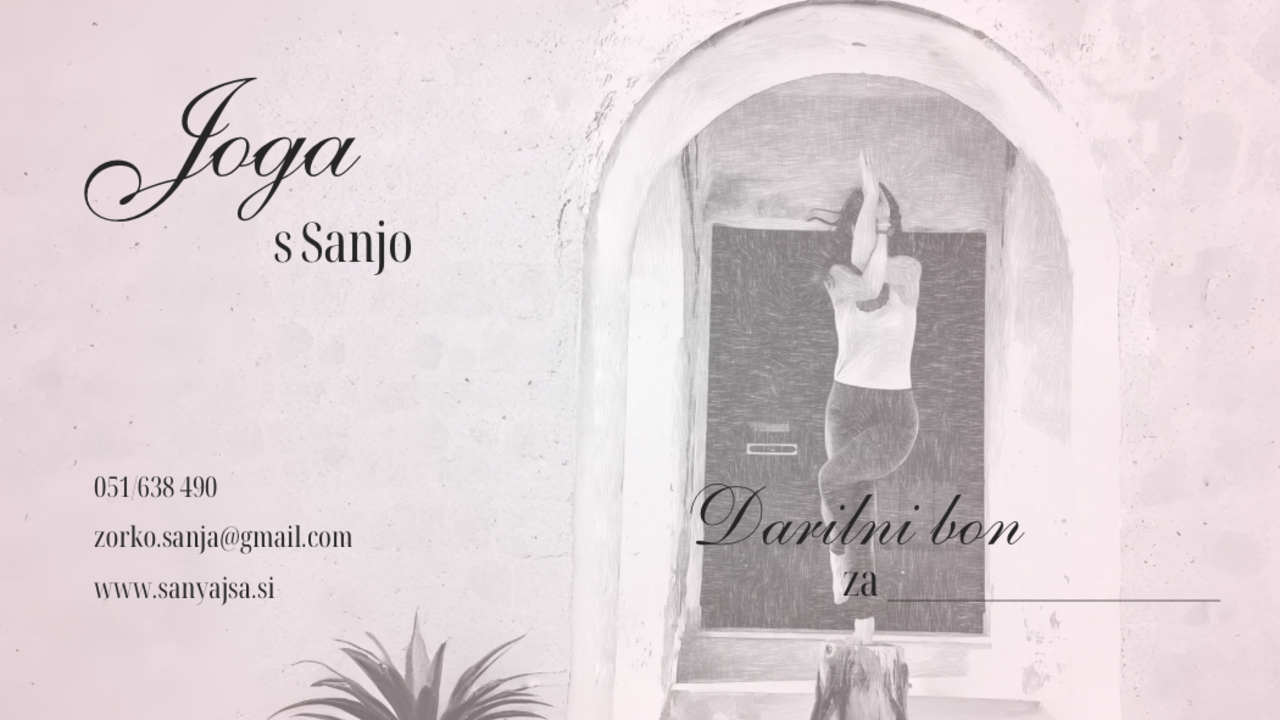 Joga s Sanjo - Mekinjski samostan, po-sr: 19.00-20.00