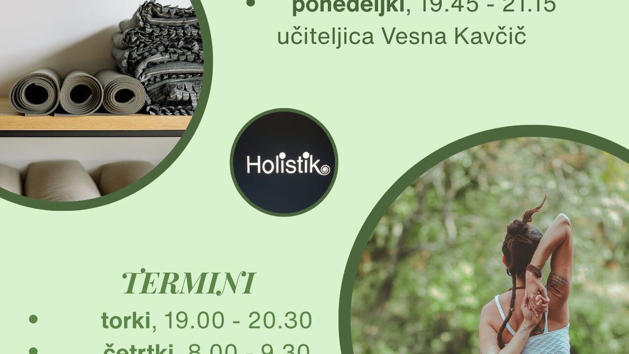 JOGA v Holistiku – pot k notranjemu ravnovesju