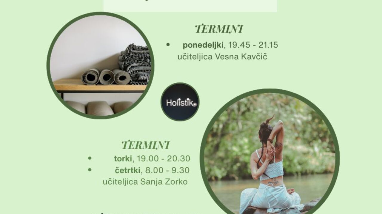 JOGA v Holistiku – pot k notranjemu ravnovesju