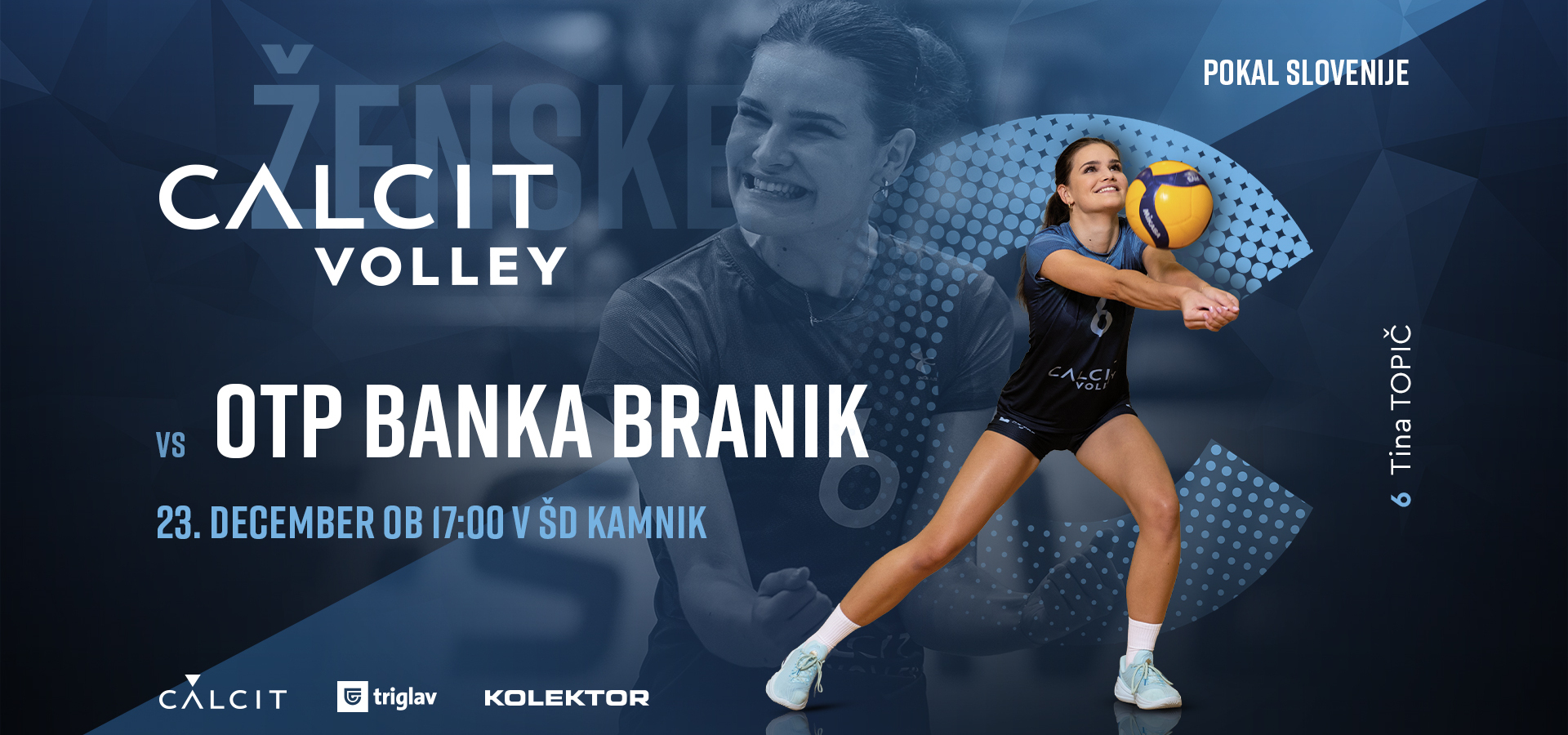 Calcit volley (ž) vs Otp banka Branik