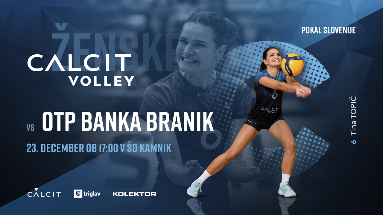 Calcit volley (ž) vs Otp banka Branik