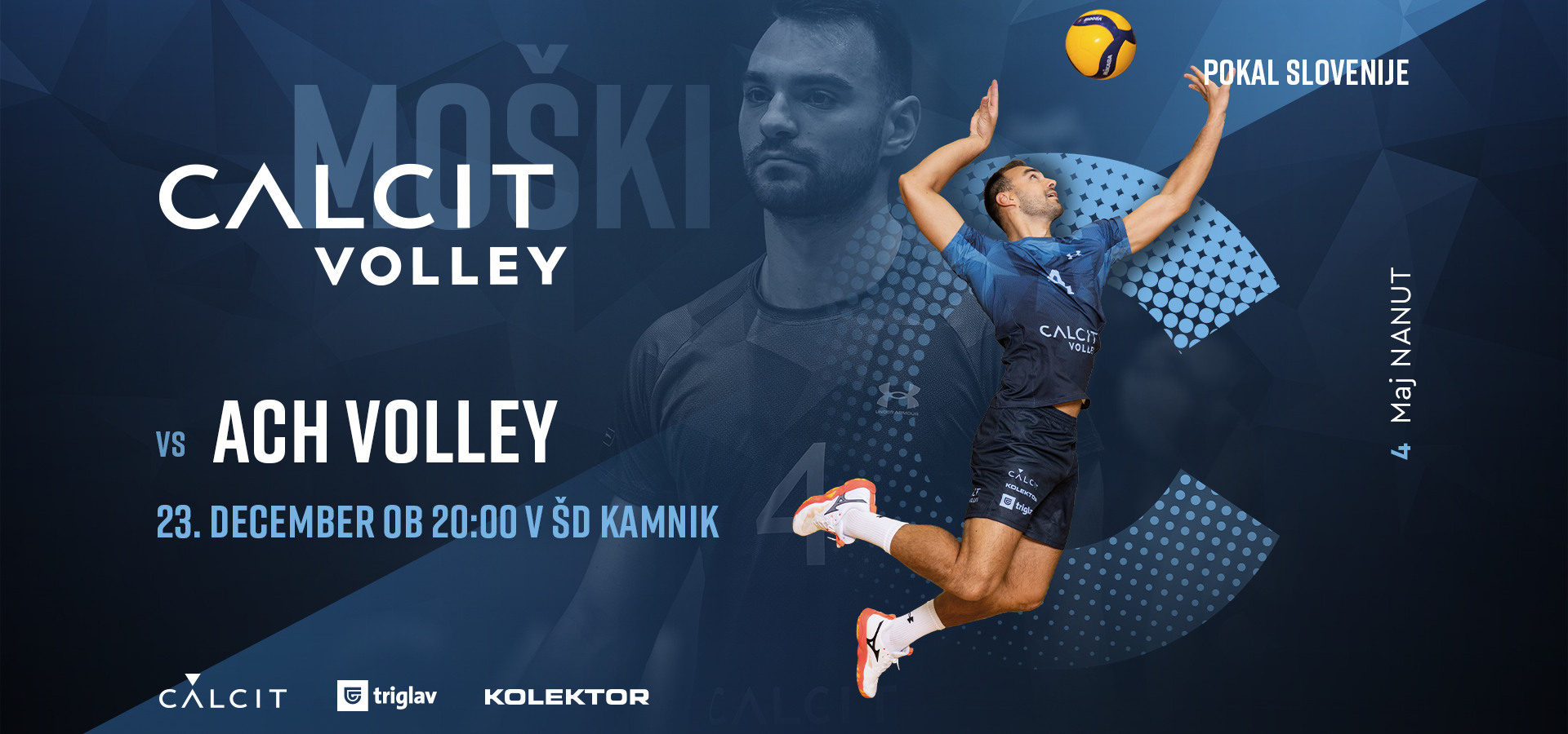 Calcit volley (ž) vs ACH Volley